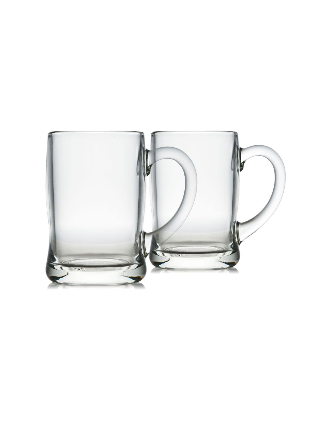 经典玻璃啤酒杯把杯 450ml 2只装