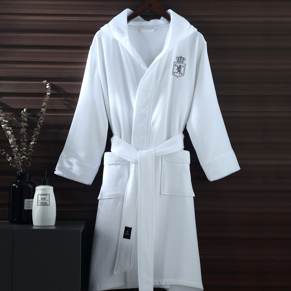 五星级酒店浴袍 男女士毛巾料纯棉全棉情侣加厚成人柔软英格兰浴衣