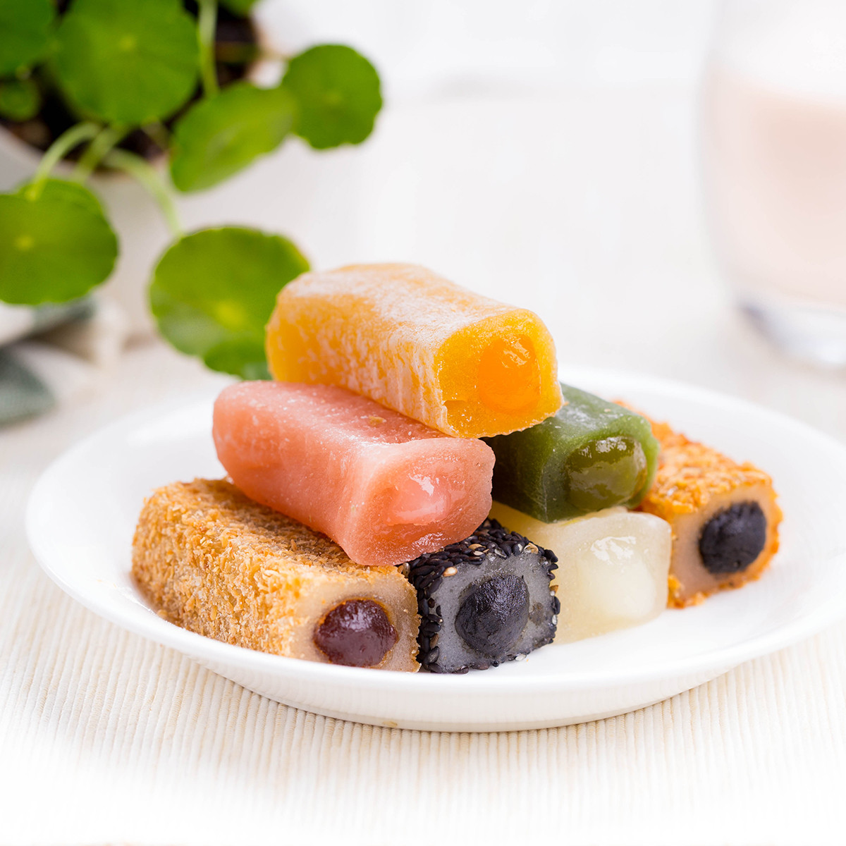 【手造麻薯礼盒装1050g】爆浆麻薯 早餐食品糯米糍传统糕点零食大礼包