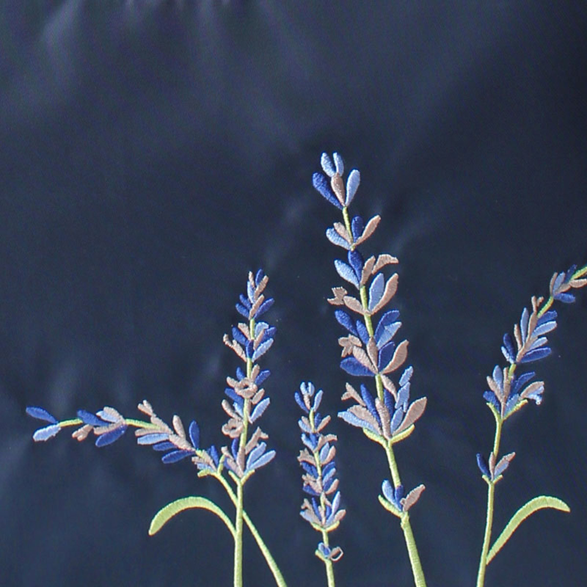 花间公主 薰衣草刺绣文艺单肩手提斜挎帆布牛津尼龙女包