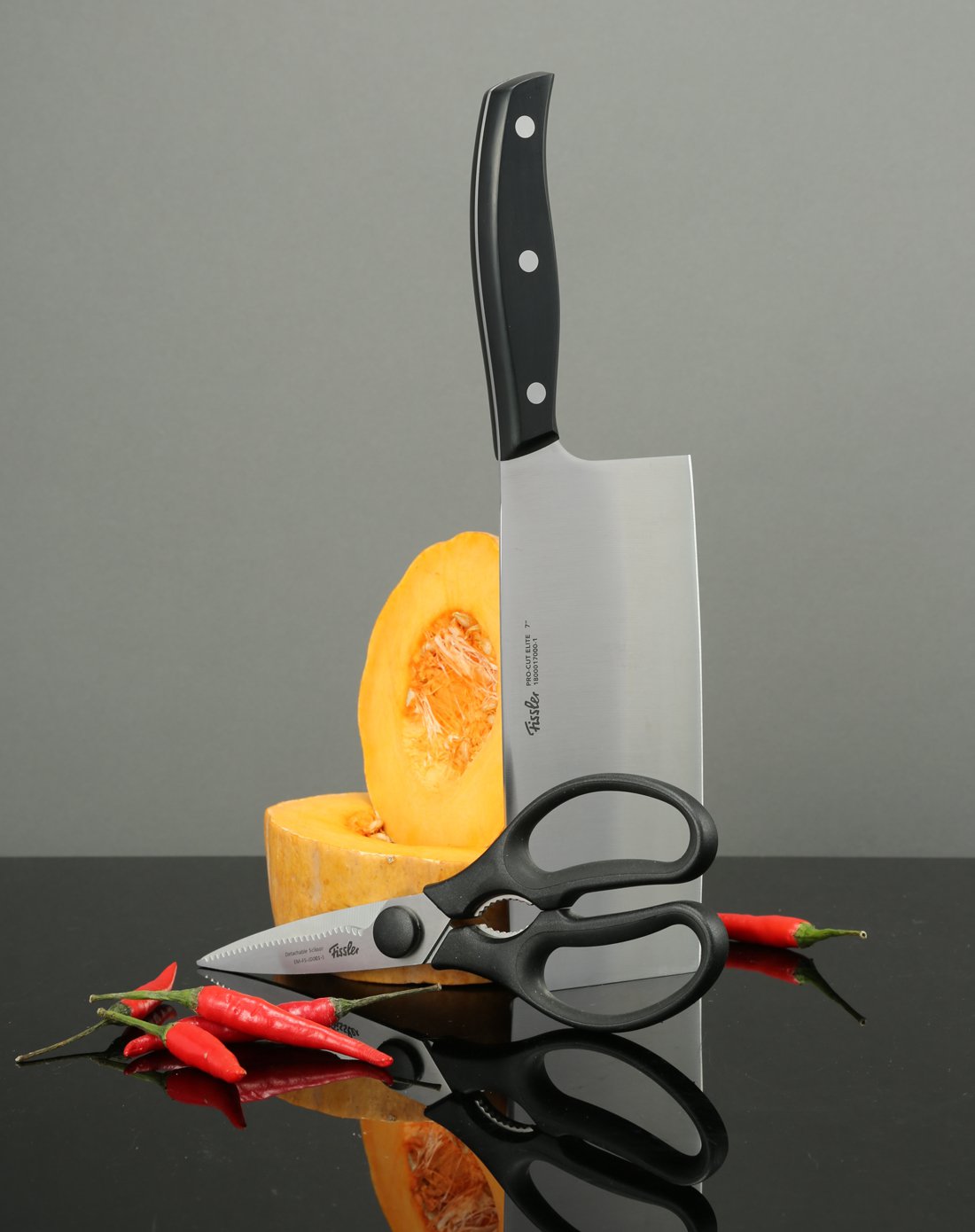 中式菜刀 厨房多用煎刀 菲仕乐