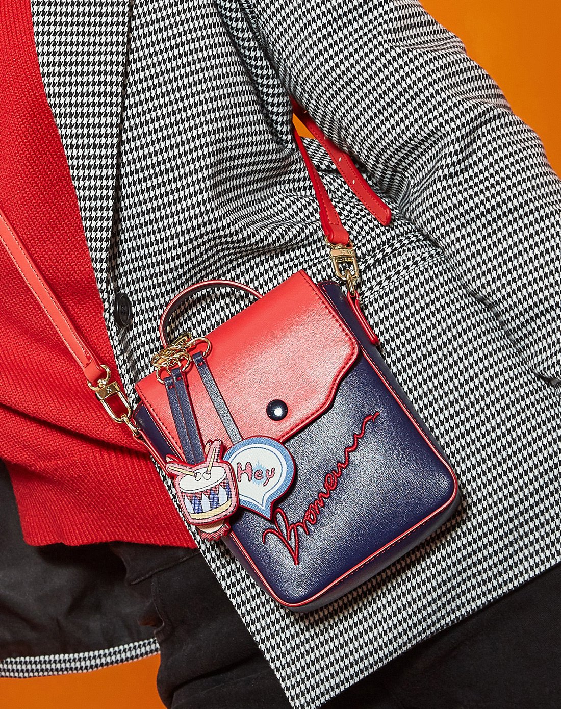 不莱玫女包活动专场不莱玫新款女士斜挎包可爱链条小包女单肩包迷你包