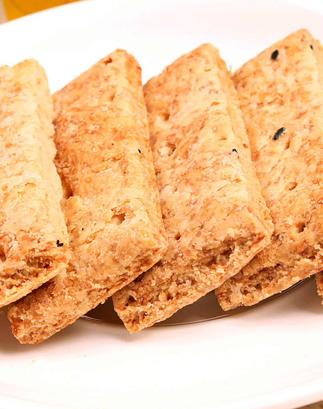 咸蛋黄饼(原味)100g方块酥饼零食糕点