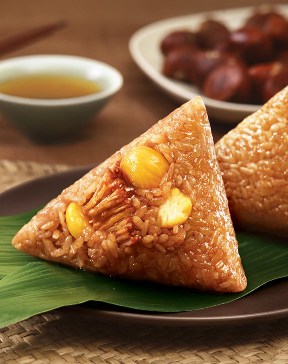 嘉兴粽子 真空栗子肉粽200g