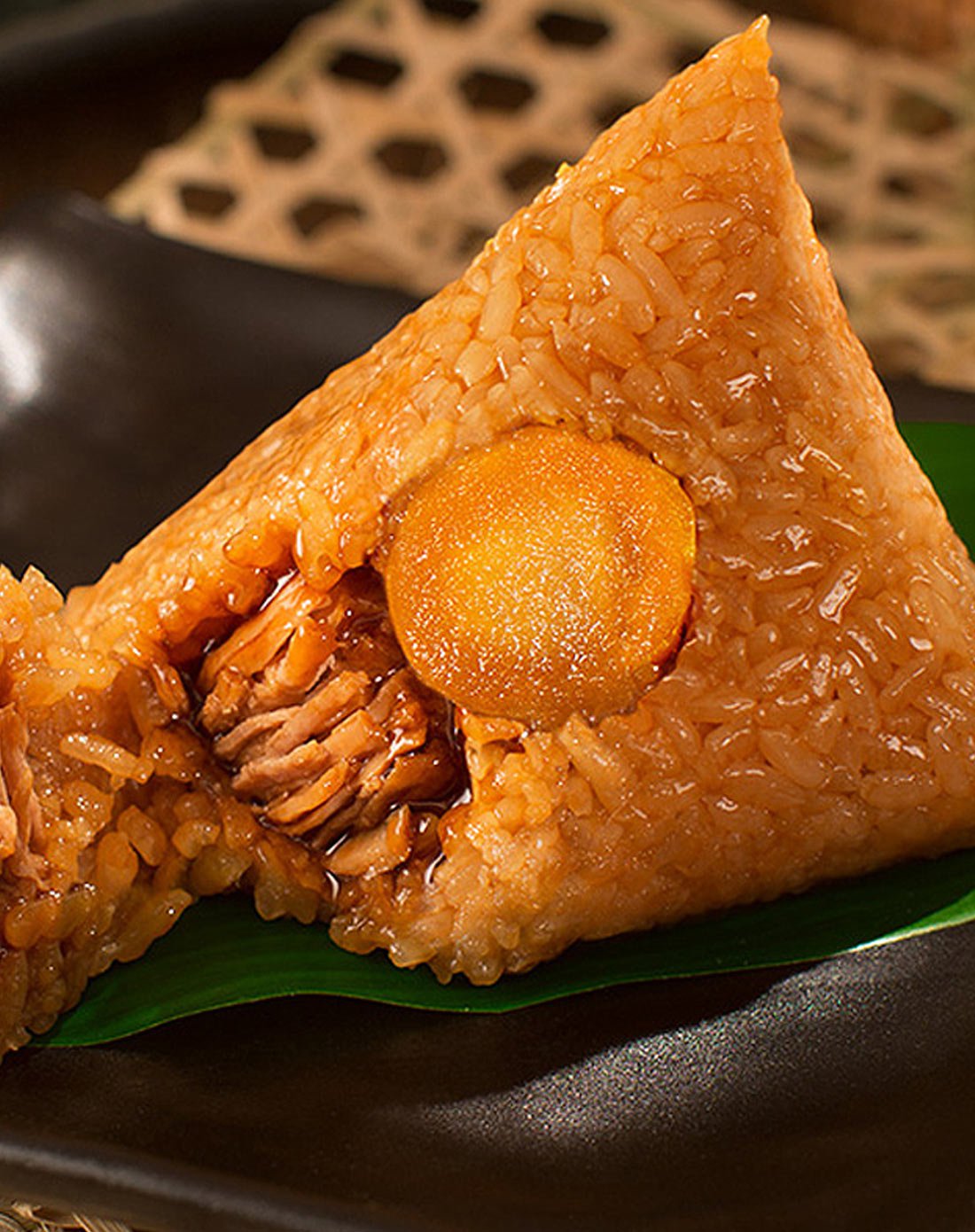 嘉兴粽子 真空蛋黄肉粽200g