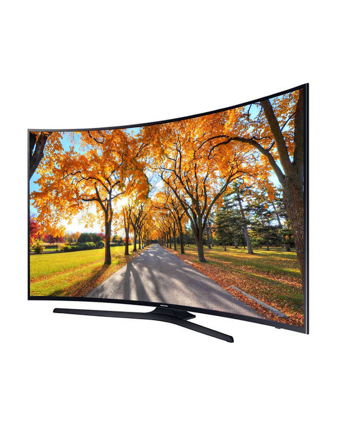 55英寸4k uhd超高清智能曲面电视