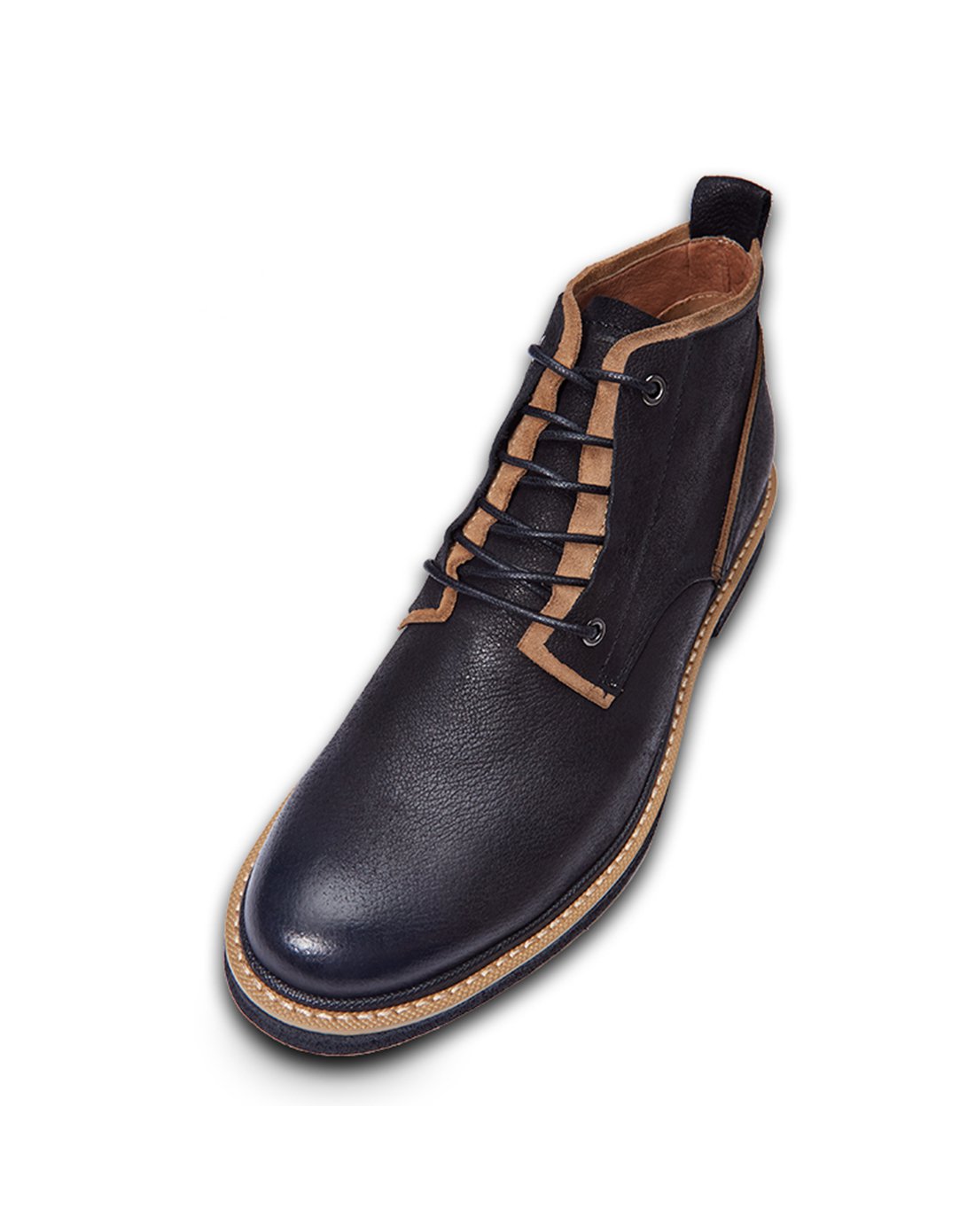 马尔杜克 真皮英伦复古男鞋男士休闲工装短靴子青年潮流马丁靴