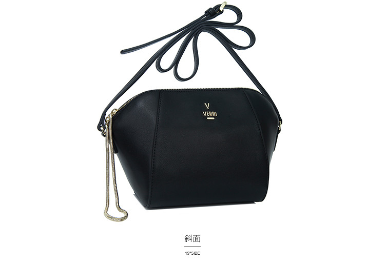 verri女包红色机关链条贝壳女包包中包单肩包8612103701_唯品会