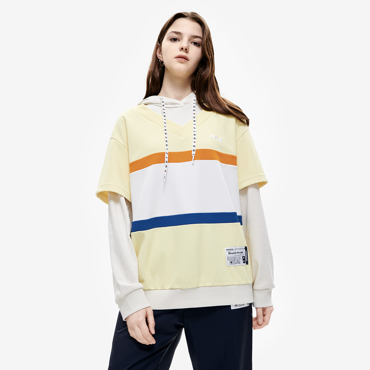 女装休闲日常时尚流行百搭舒适套头女式卫衣女宽松连帽卫衣