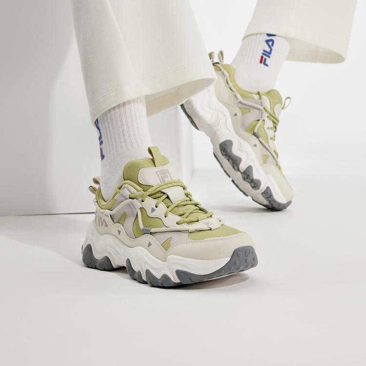 Fila 【杨幂同款猫爪fluid 5】女鞋运动休闲鞋女百搭复古运动鞋 In Pattern