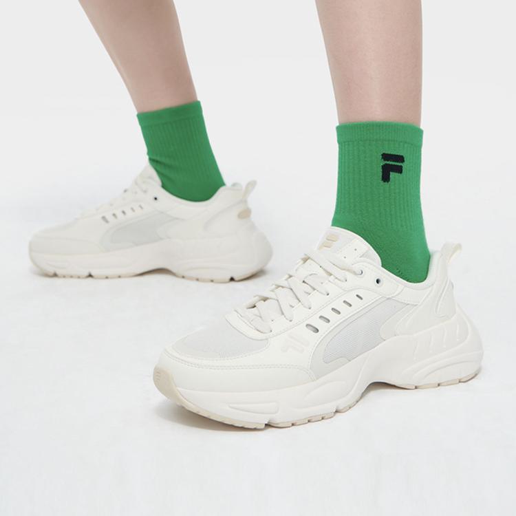 FILA FILA 【星峦鞋】女鞋FUSION系列运动休闲鞋女轻便百搭复古潮鞋 6920940824859213272