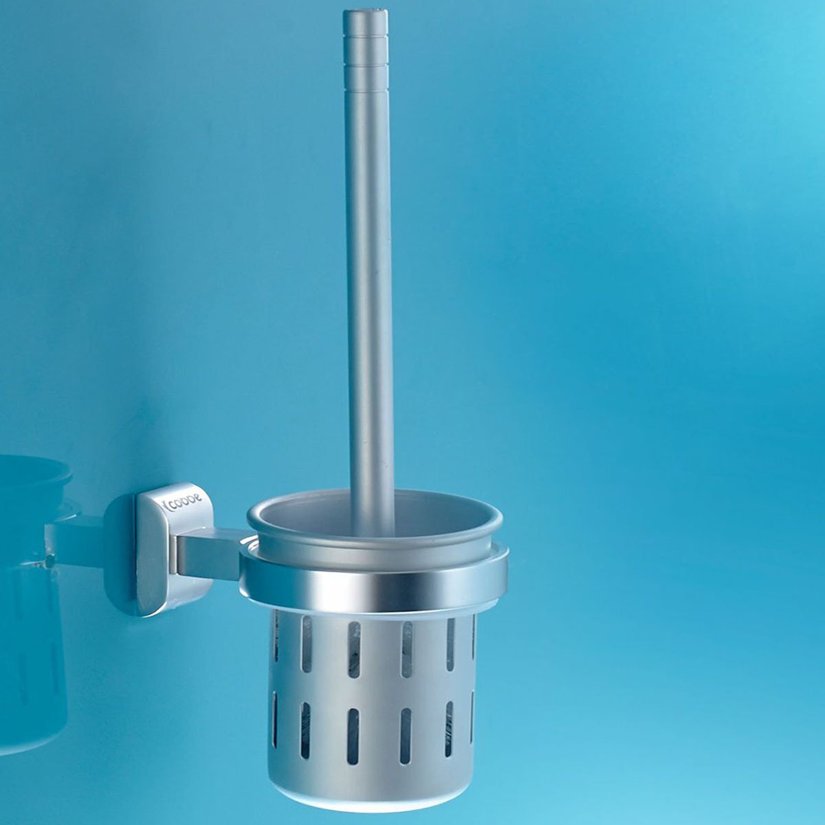 卡贝太空铝马桶刷杯