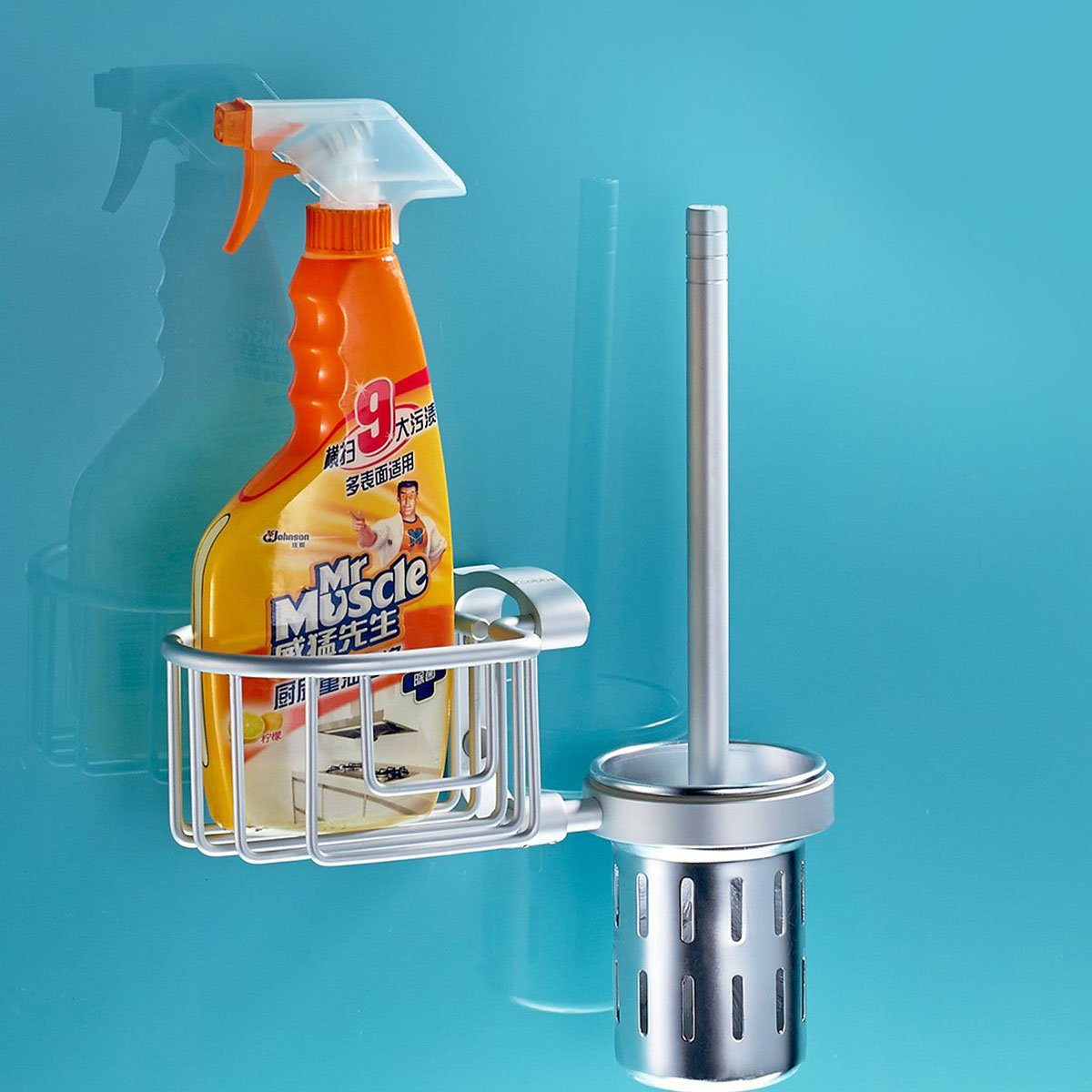 卡贝卫浴创意刷子厕所卫生间清洁用品洁厕刷坐便刷长柄马桶刷套装1