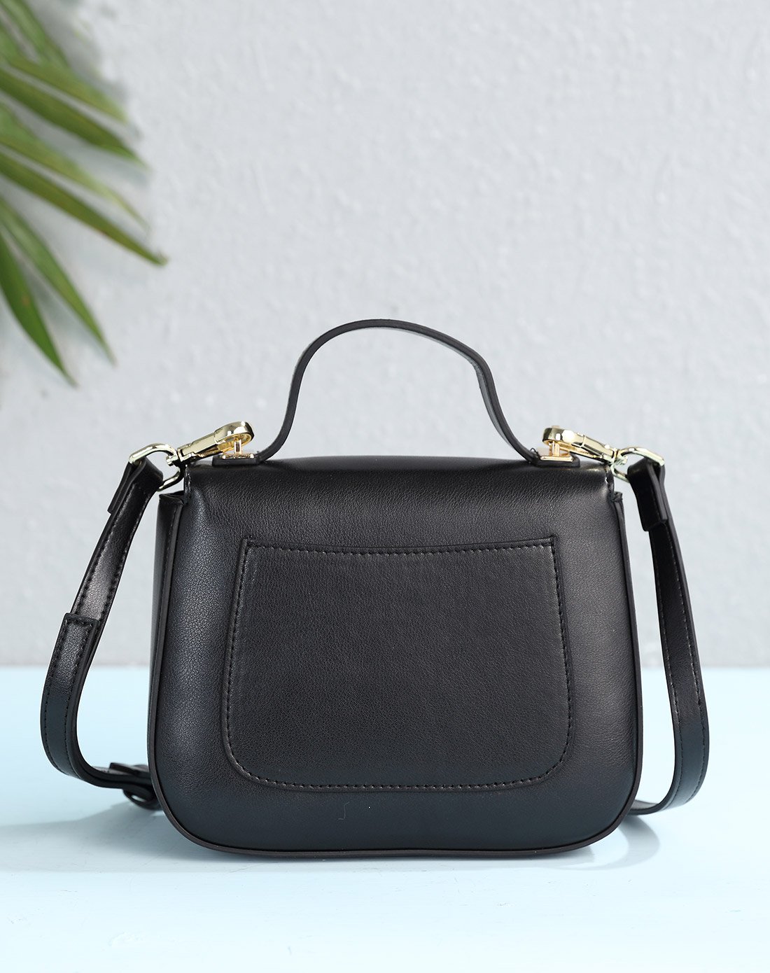 mtmit2017新款女士牛皮马鞍形手提包单肩斜挎包黑色