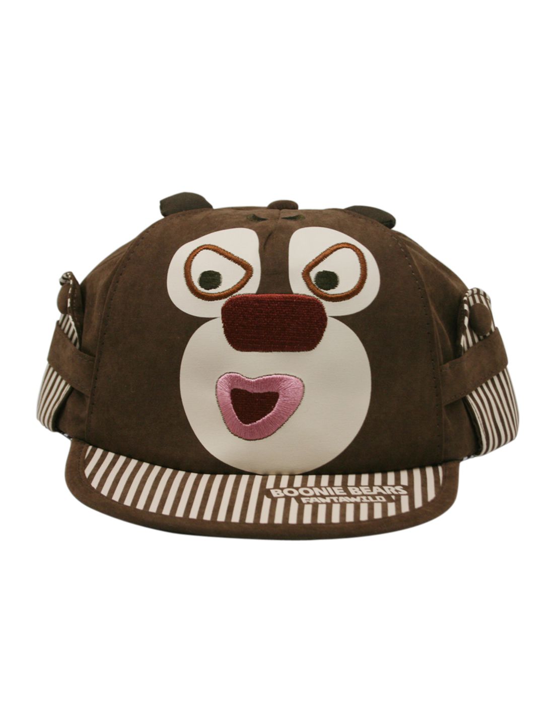 熊出没卡通玩具专场笨熊笨事系列熊大熊二造型儿童棒球帽