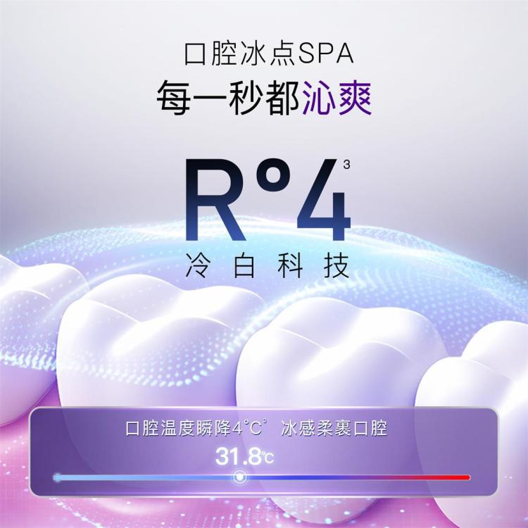 舒客 【全网爆款】色修冷光修白牙膏成人美白除臭去黄去渍家庭实惠固齿