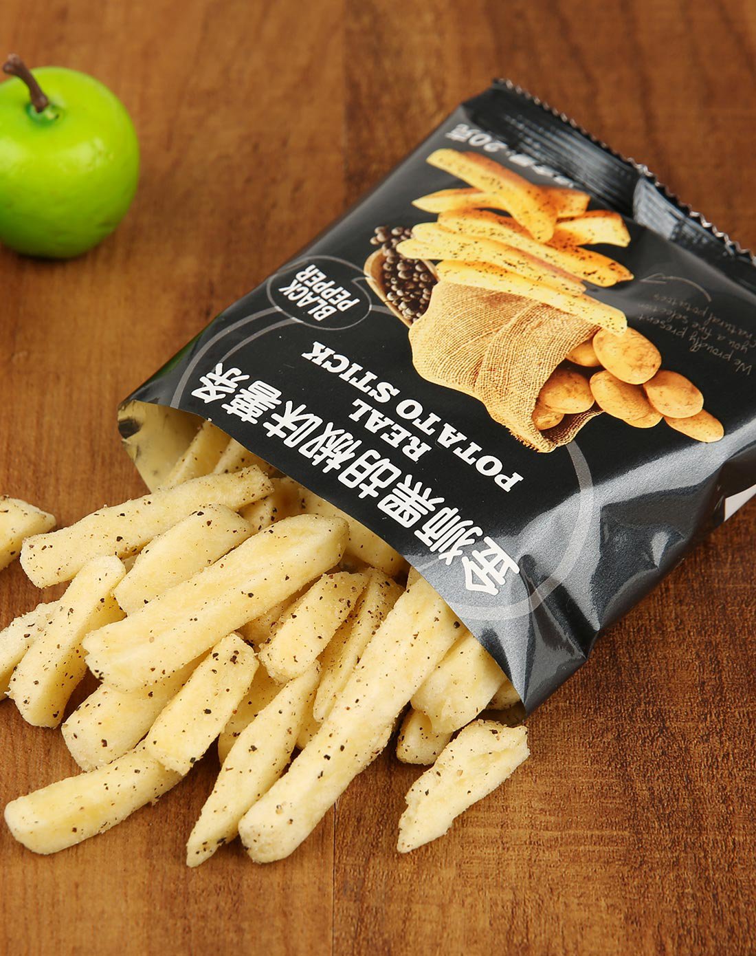 金狮黑胡椒味薯条100g其他颜色