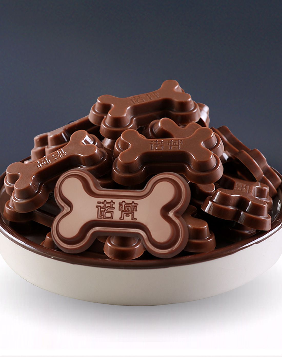 (2件起售)诺梵原味醇香骨头形纯可可脂巧克力