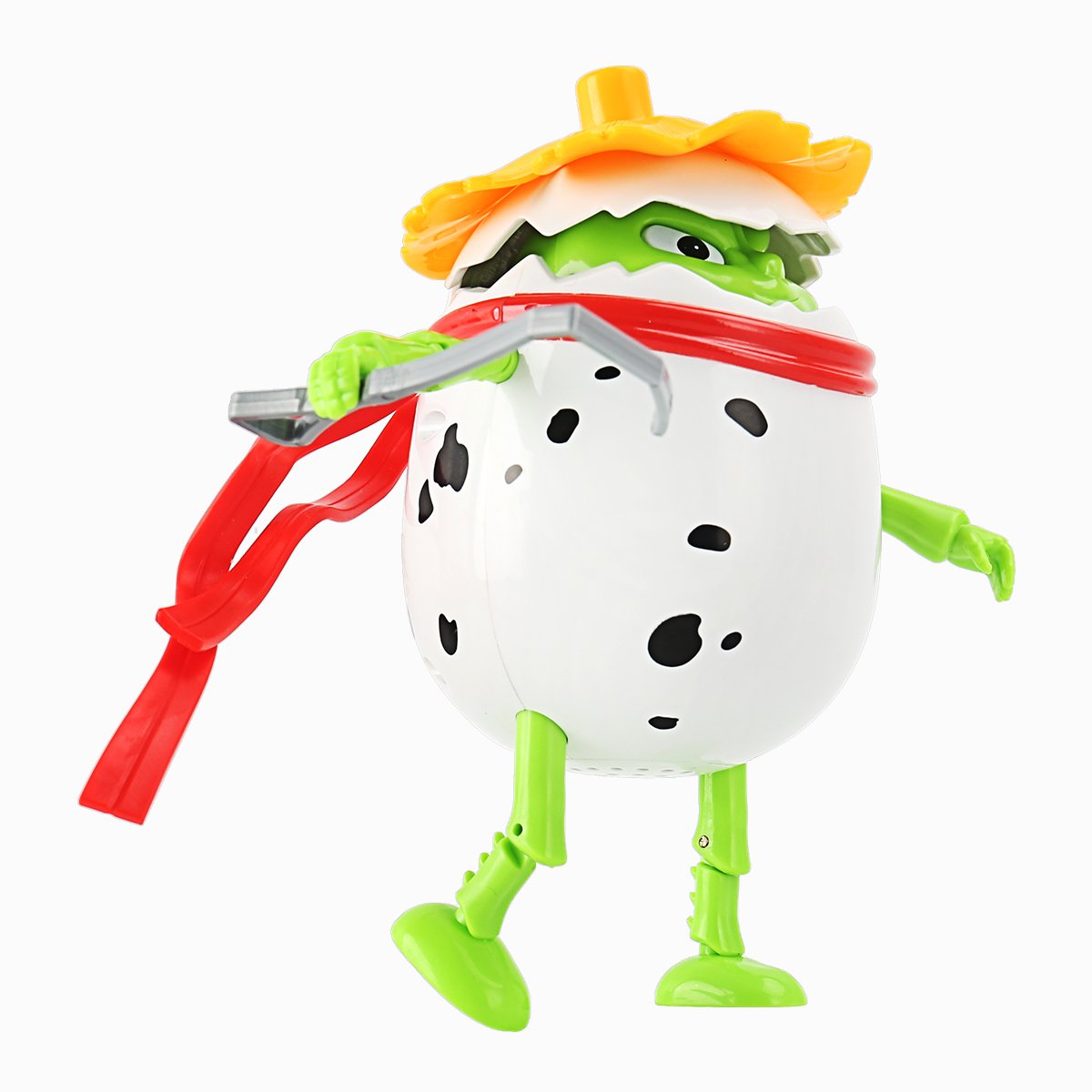 【熊出没之变形记】贺岁大电影机器人熊大熊二光头强可拆可动蛋壳侠