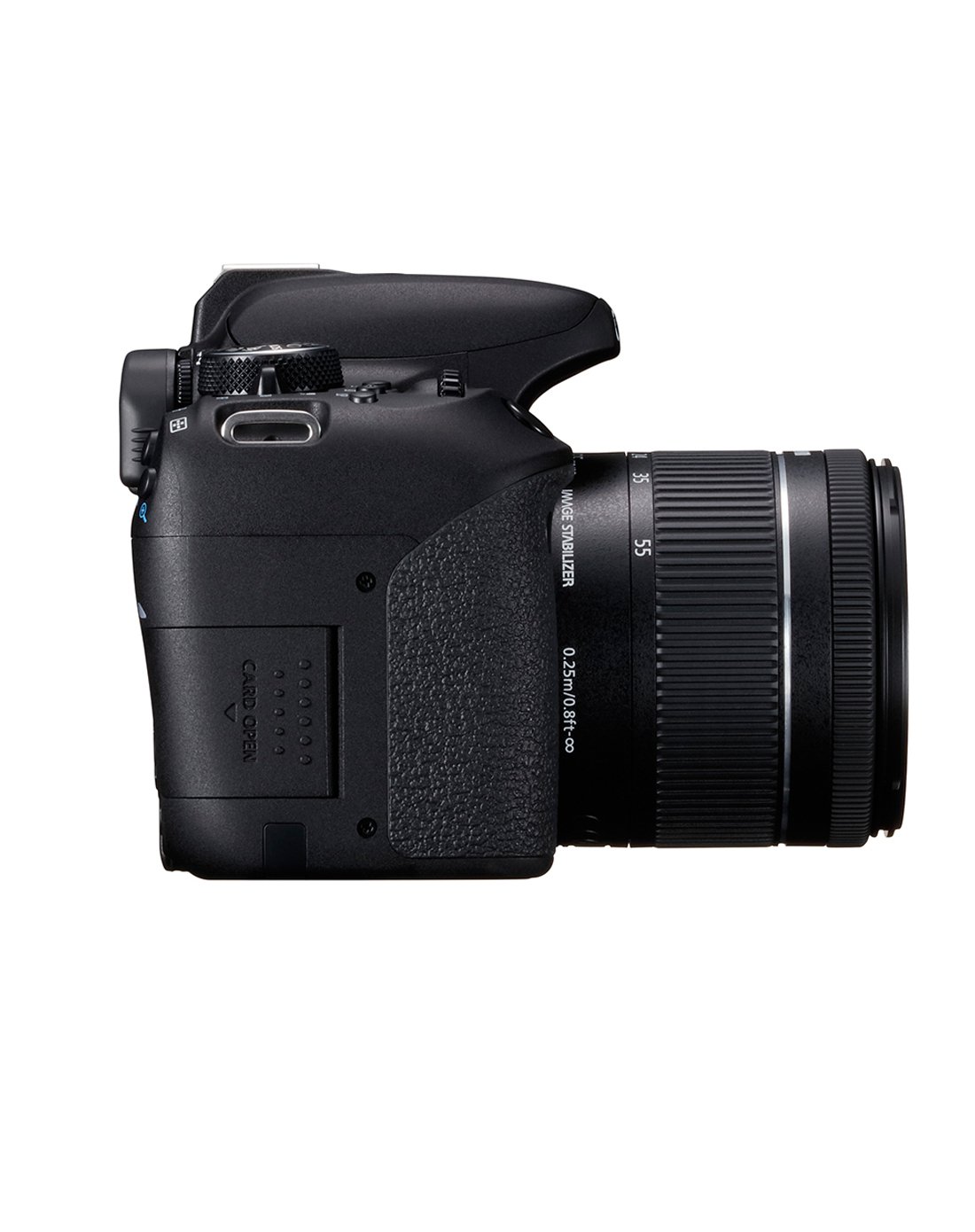 佳能单反eos 800d(含18-55镜头)32g实用套装 黑色 数码单反相机