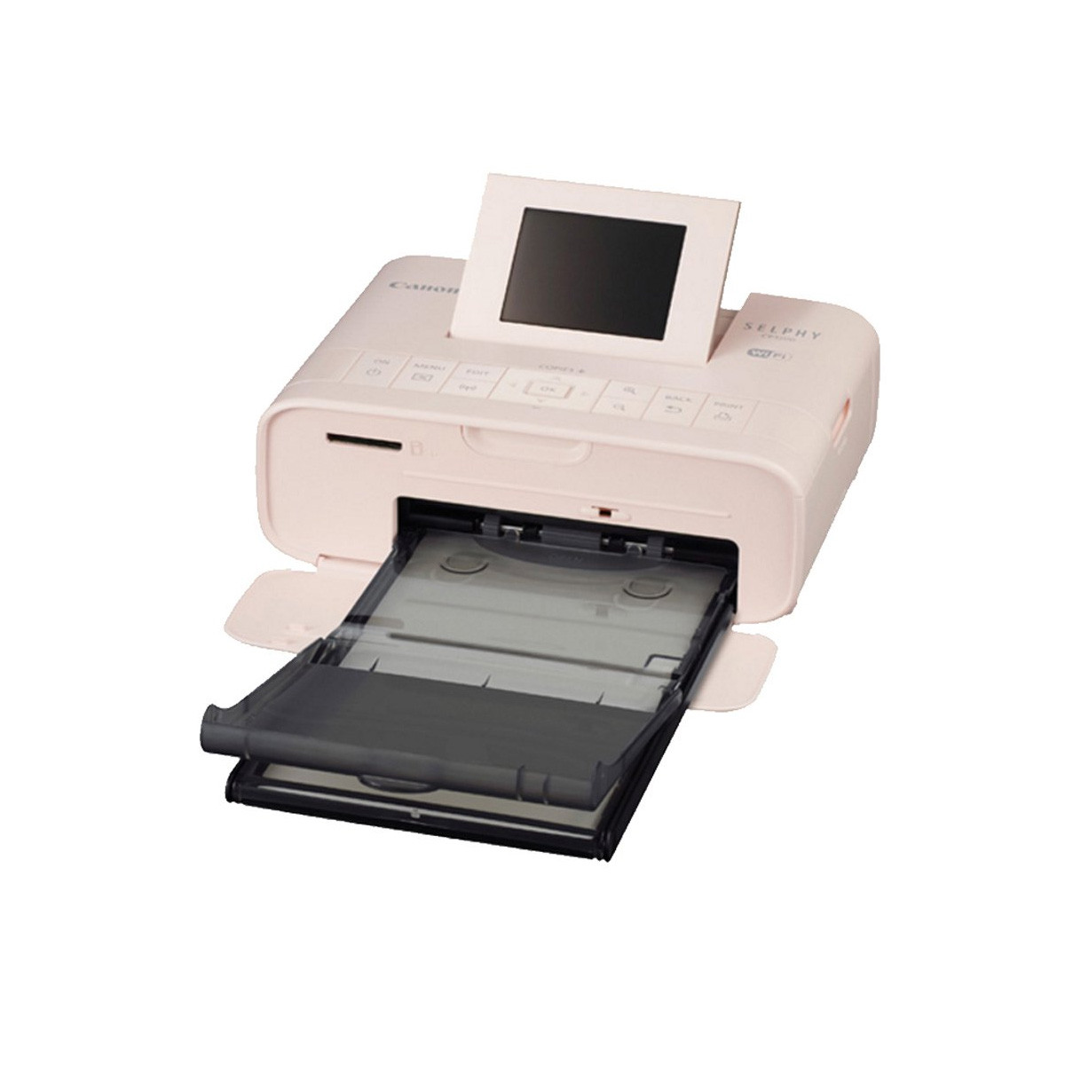 佳能cp-1200热升华无线彩色照片打印机 樱花粉 实用套装2