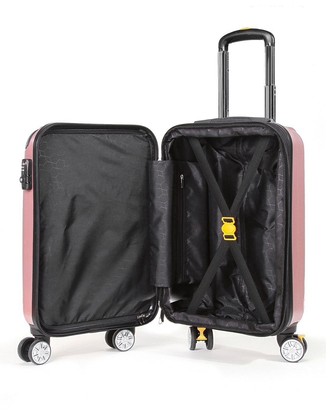 【爆款】森马行李箱拉杆箱休闲时尚女款旅行箱包万向轮24寸旅行箱行李