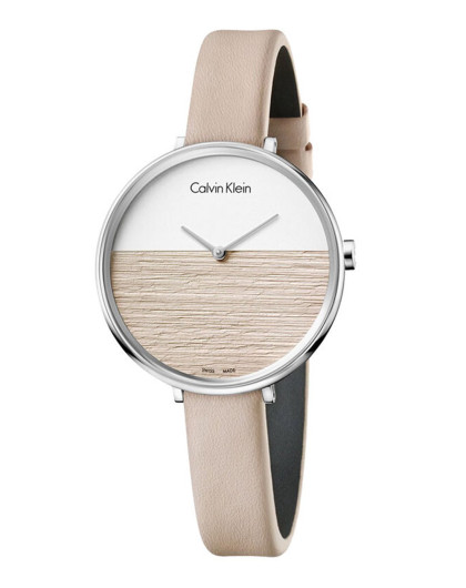 ck-rise系列极简两针日出手表盘石英女士手表