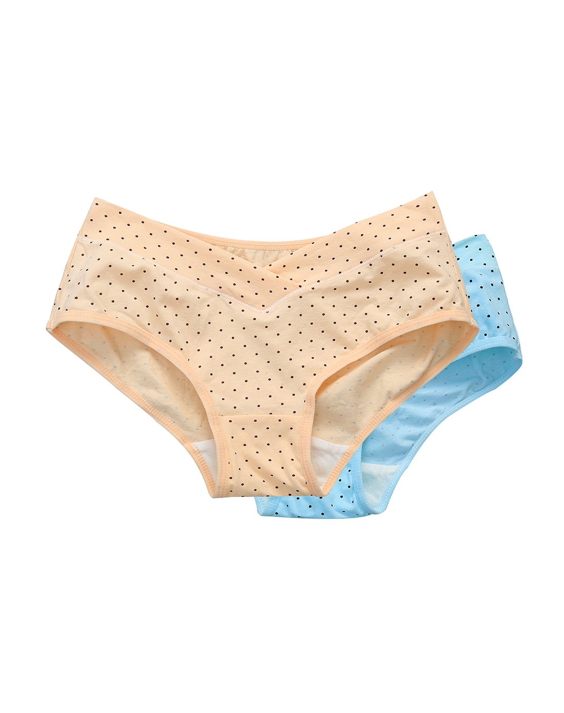 诺贝达四季2条装孕妇内裤低腰纯棉低腰内裤内裆透气薄款短裤 舒适