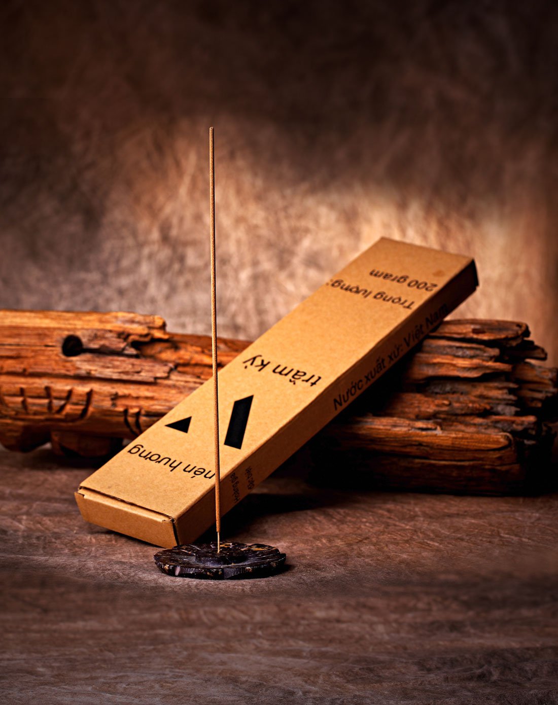 天然沉香粉手工制作线香