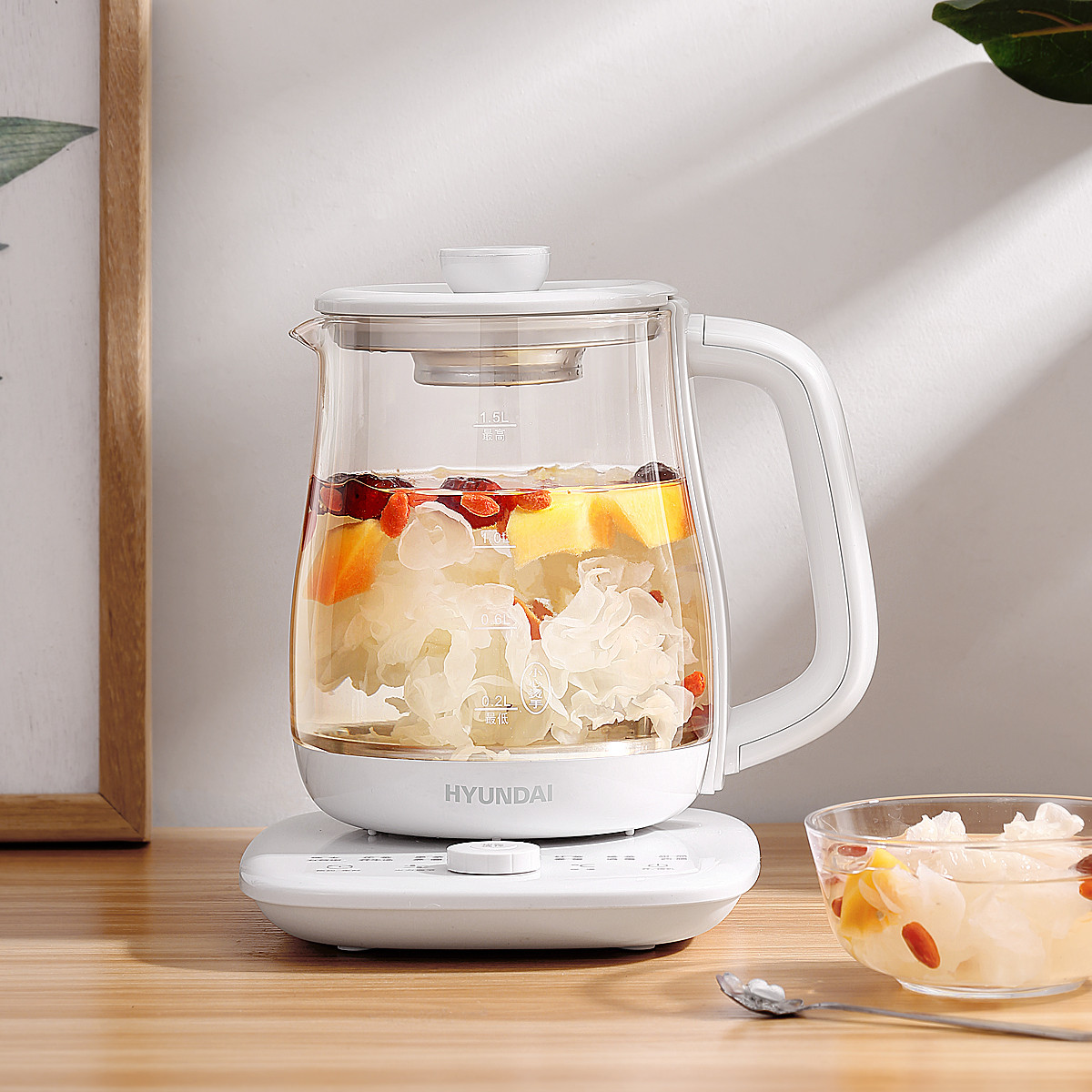 韩国现代【预约保温】煮茶养生壶电热水壶多功能煎药烧水壶