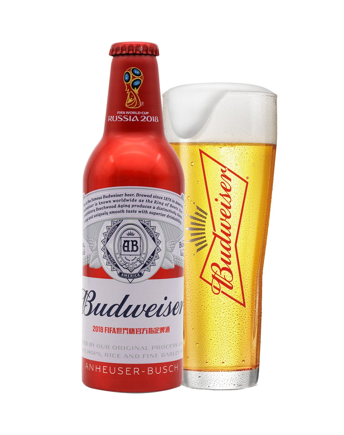 budweiser/百威啤酒鋁罐355ml*6瓶裝