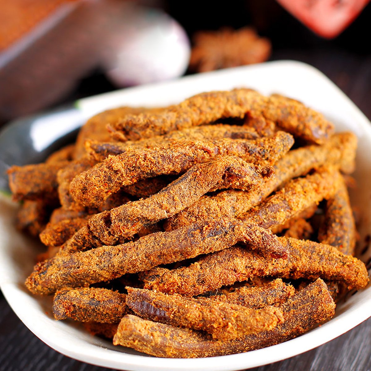 重庆特色川渝风味牛肉条香辣味120g