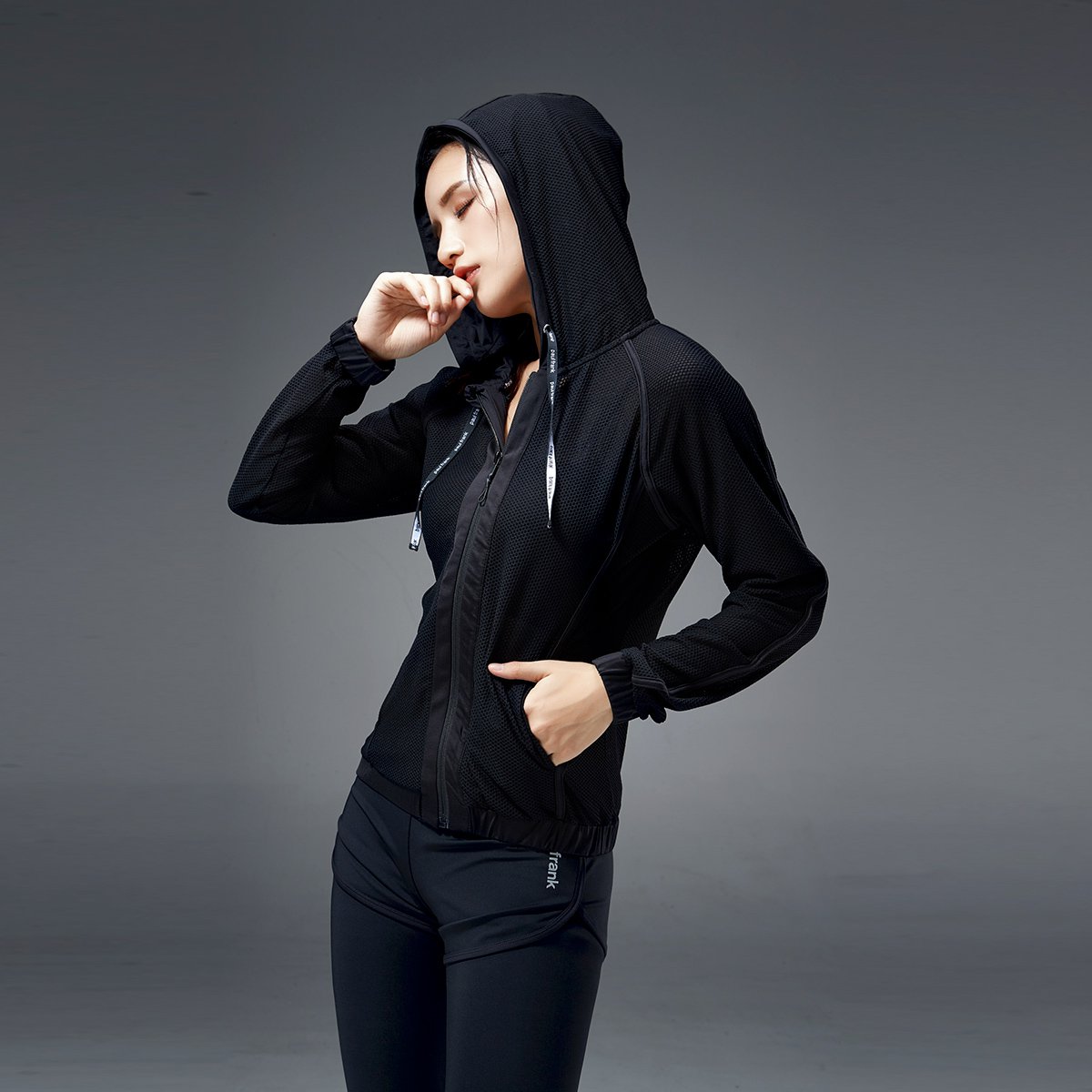 paul frank大嘴猴简约舒适 女式运动开衫外套