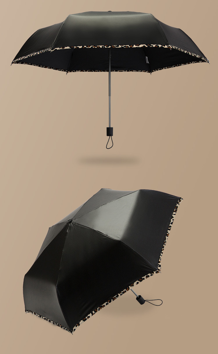伞种类: 遮阳伞 伞面涂层: 黑胶 伞款式: 三折伞 伞布材质: 黑胶布