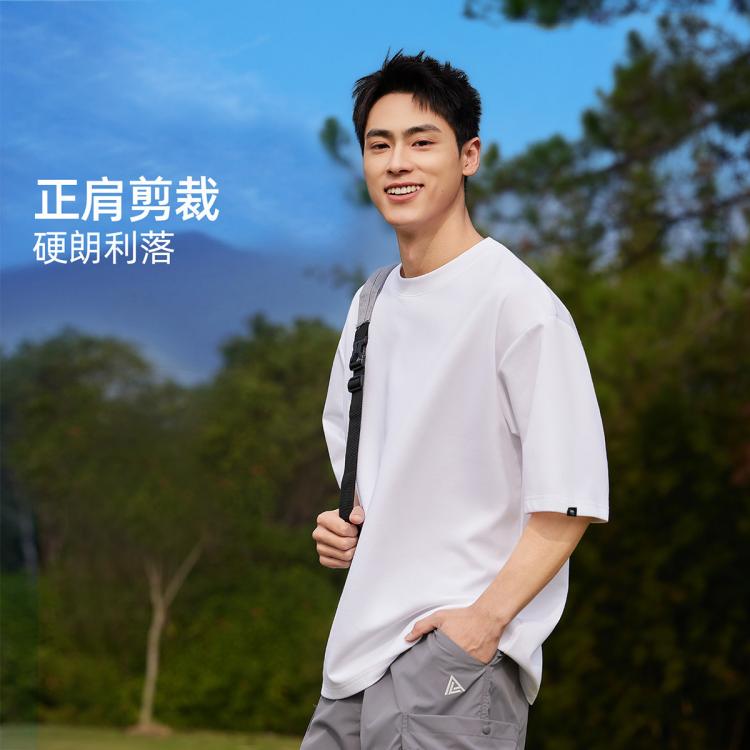 骆驼 【大师T神】运动T恤男正肩t恤2026春夏圆领T恤棉质短袖男