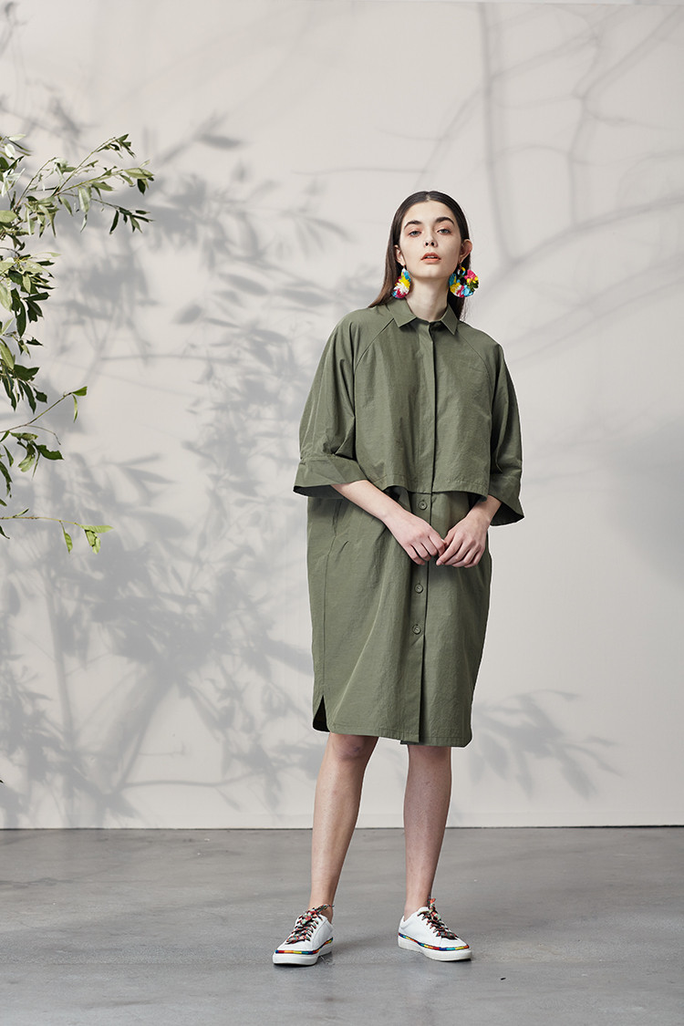 菀草壹2020夏装新品显瘦连衣裙