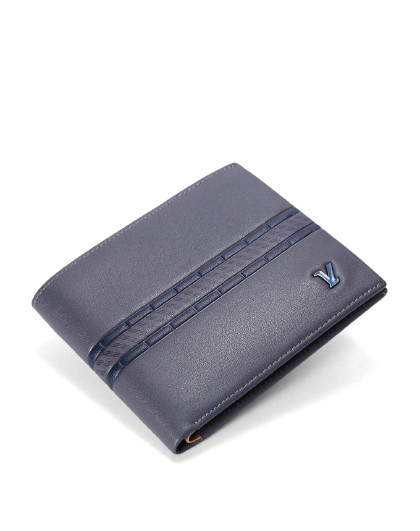 蒙娜丽莎monalisa集团时尚专柜同款真皮男士经典短款薄款钱包65wp767f