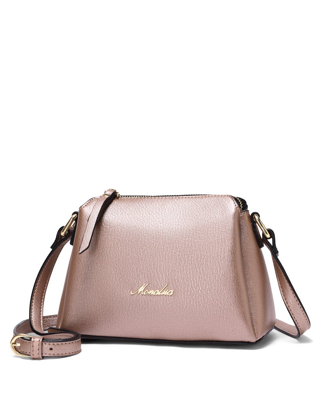 1件5折-蒙娜丽莎monalisa集团时尚专柜同款冬季新品女包简约通勤单肩