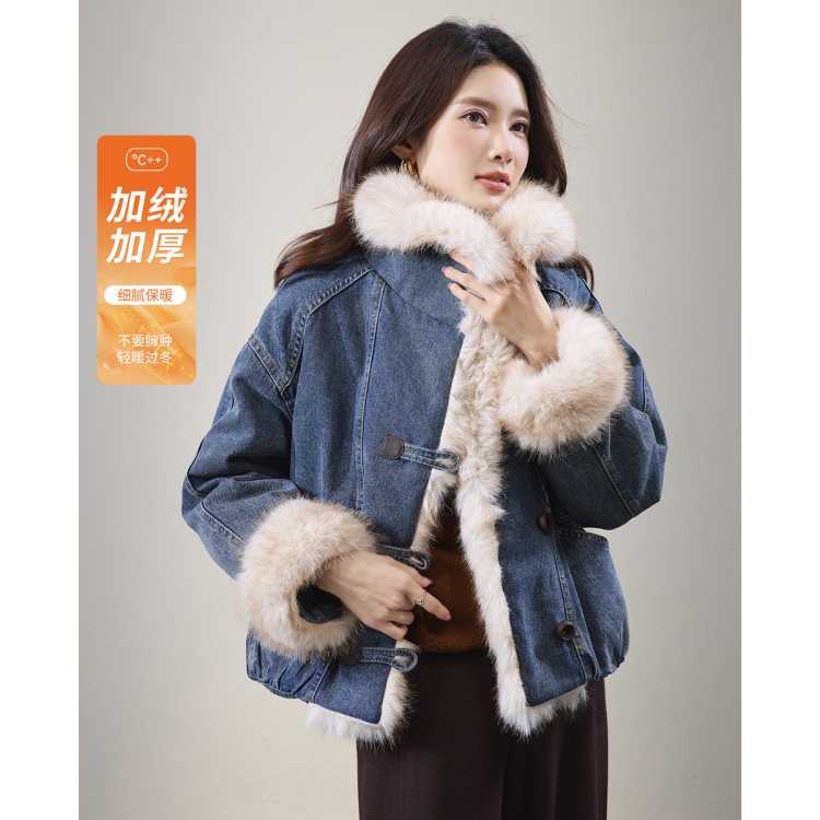 TERRE BLEUE ���޼Ӻ�ţ������2025�ﶬ�¿�Ůʿ����ͨ�ڷ��籣ůţ������ 290Ԫ