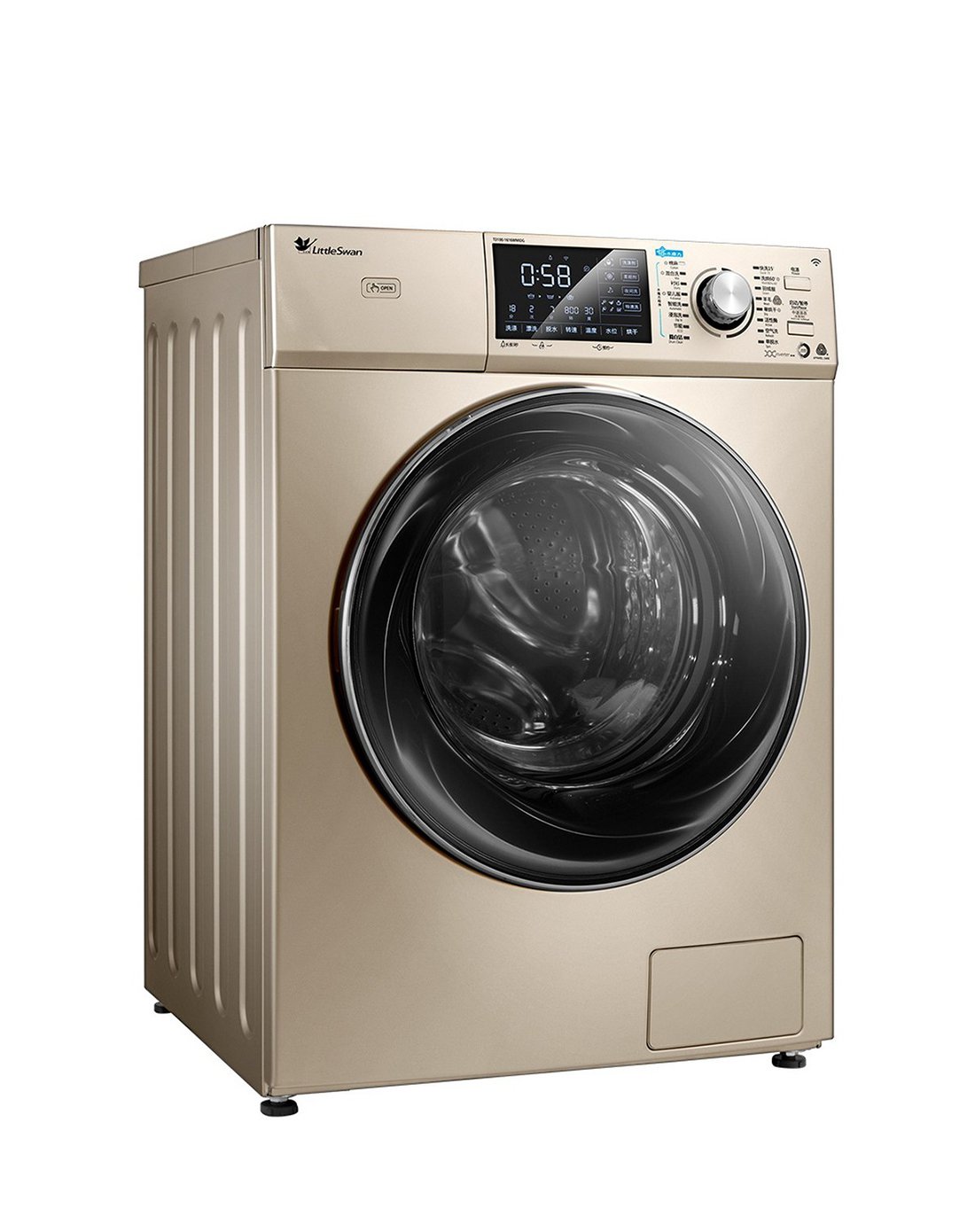 td100-1616wmidg 10公斤洗烘一体智能投放全自动变频滚筒洗衣机