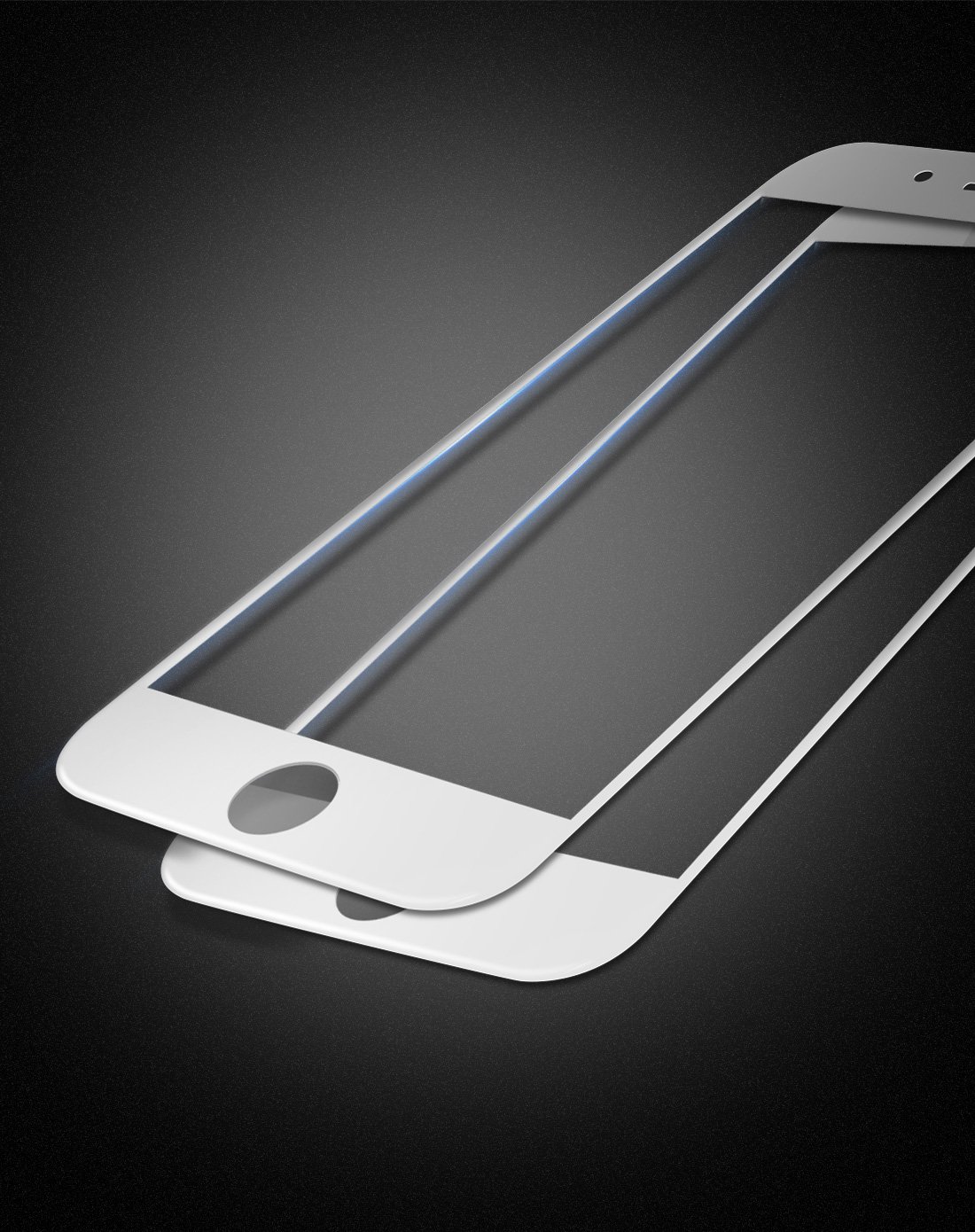 图拉斯 苹果iphone8/8 plus曲面全覆盖78通用玻璃膜 钢化膜