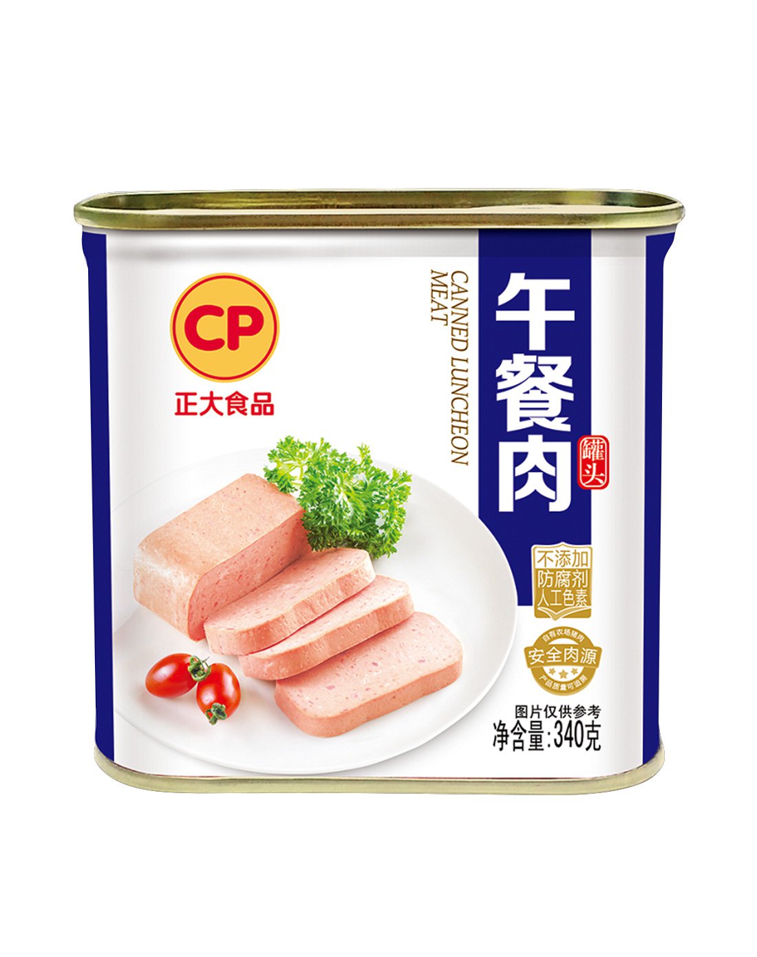 正大-我爱午餐肉专场原味午餐肉(340g)6953447866095_唯品会