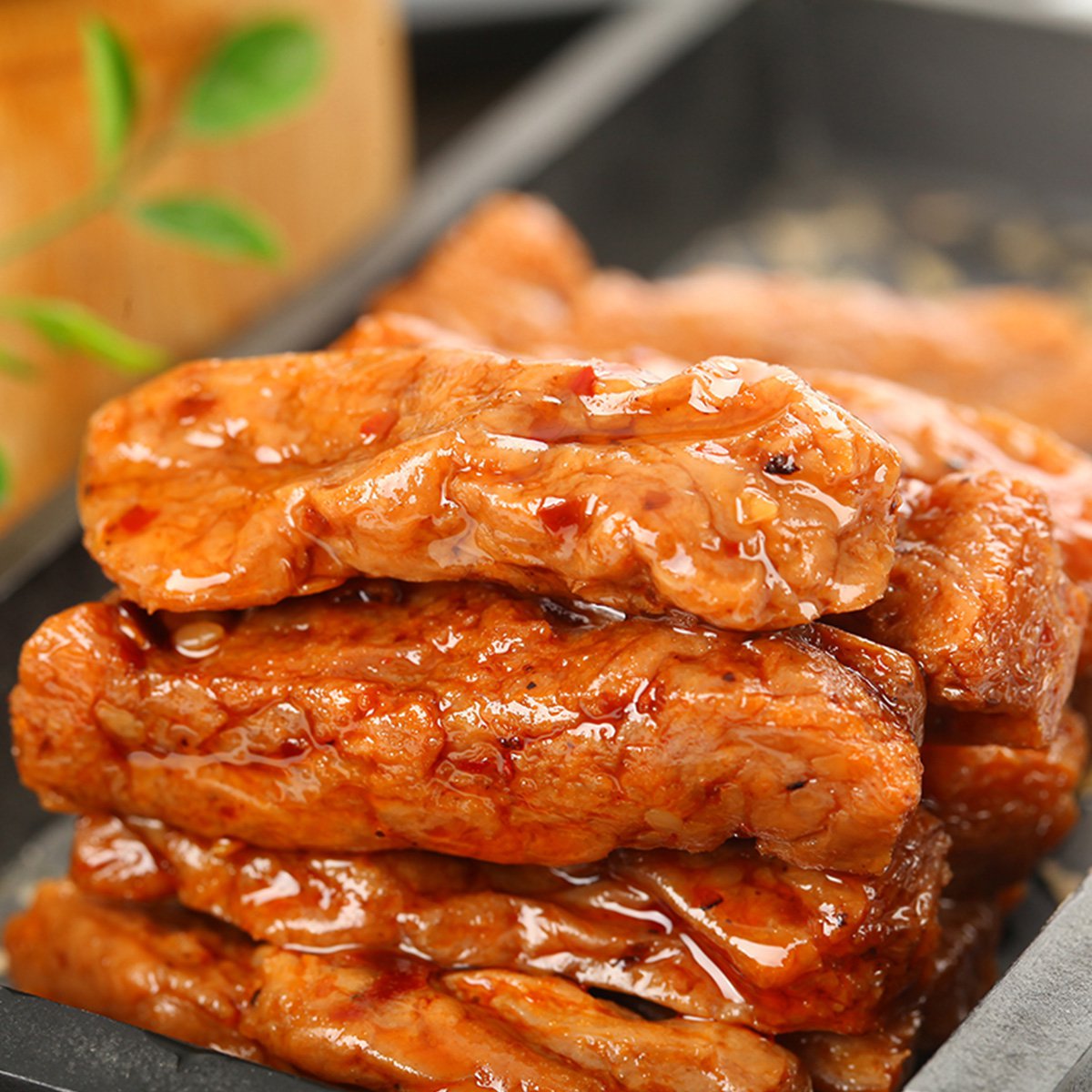 串烧素肉(鸡汁味)165g