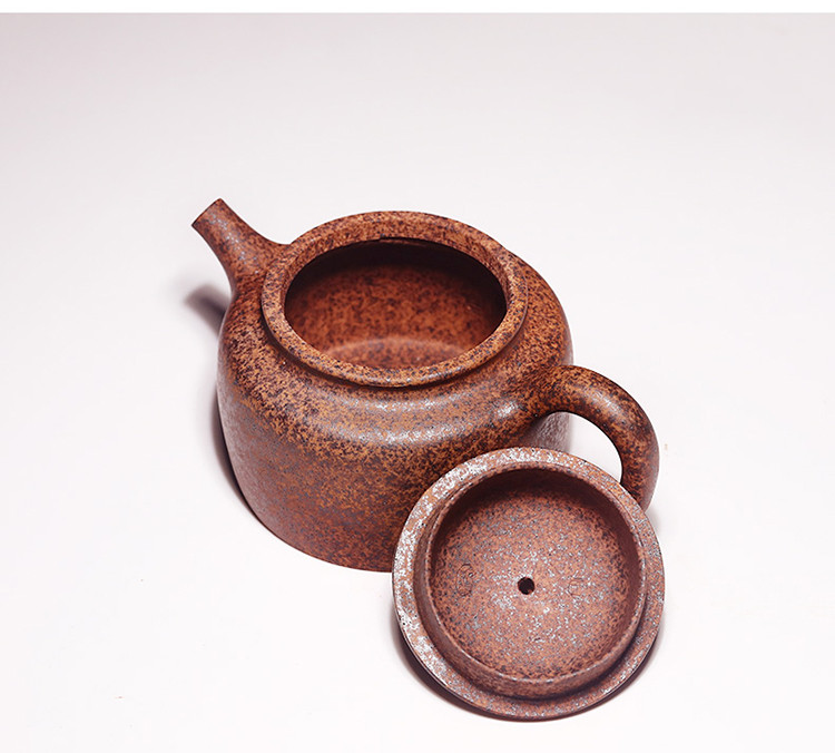 宜兴原矿紫砂壶泡茶壶纯全手工段泥柴烧德钟品茗套装