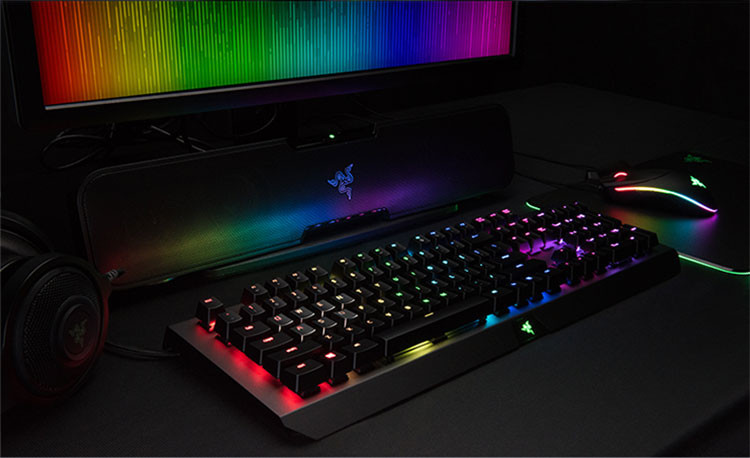 雷蛇雷蛇(razer)黑寡妇蜘蛛x幻彩版游戏机械键盘rz03-01760200-r3m1