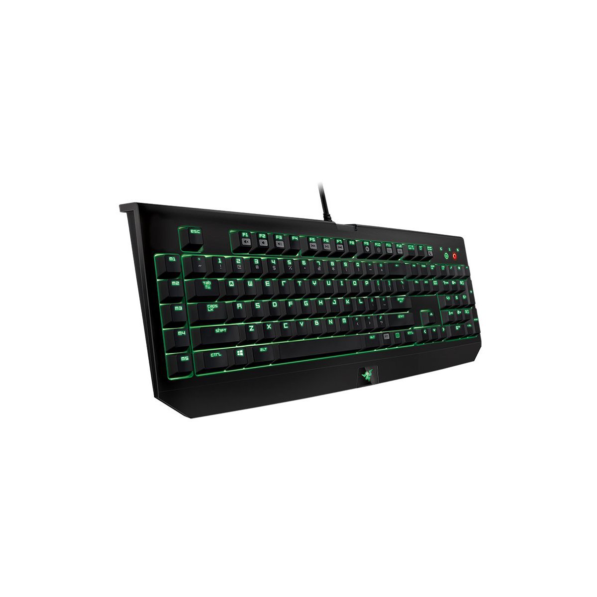 razer雷蛇 blackwidow 黑寡妇蜘蛛终极版 绿轴 机械键盘