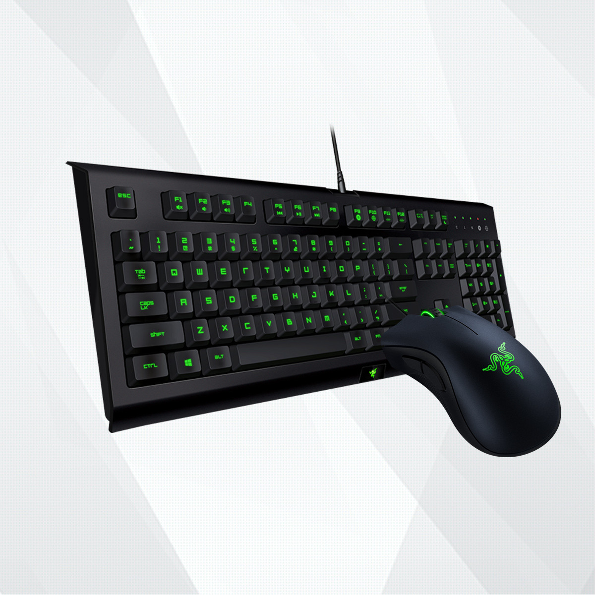 雷蛇(razer)萨诺狼蛛专业版 蝰蛇2000键鼠套装