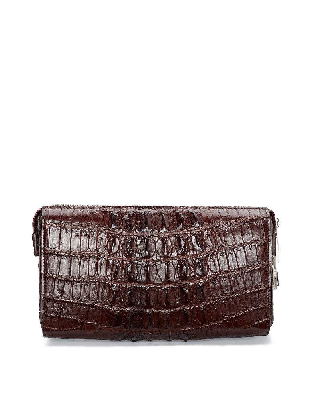 新款真鳄鱼皮手包男泰国真皮大容量鳄鱼皮包密码锁手拿包