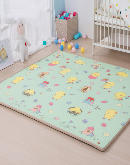 babygo婴幼儿加厚xpe游戏垫爬行垫180*160*1cm宝宝爬爬垫