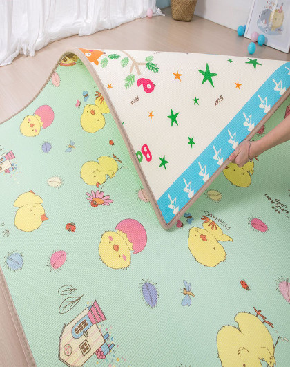 babygo进口xpe爬行垫200*180*2cm宝宝爬爬垫游戏垫加厚